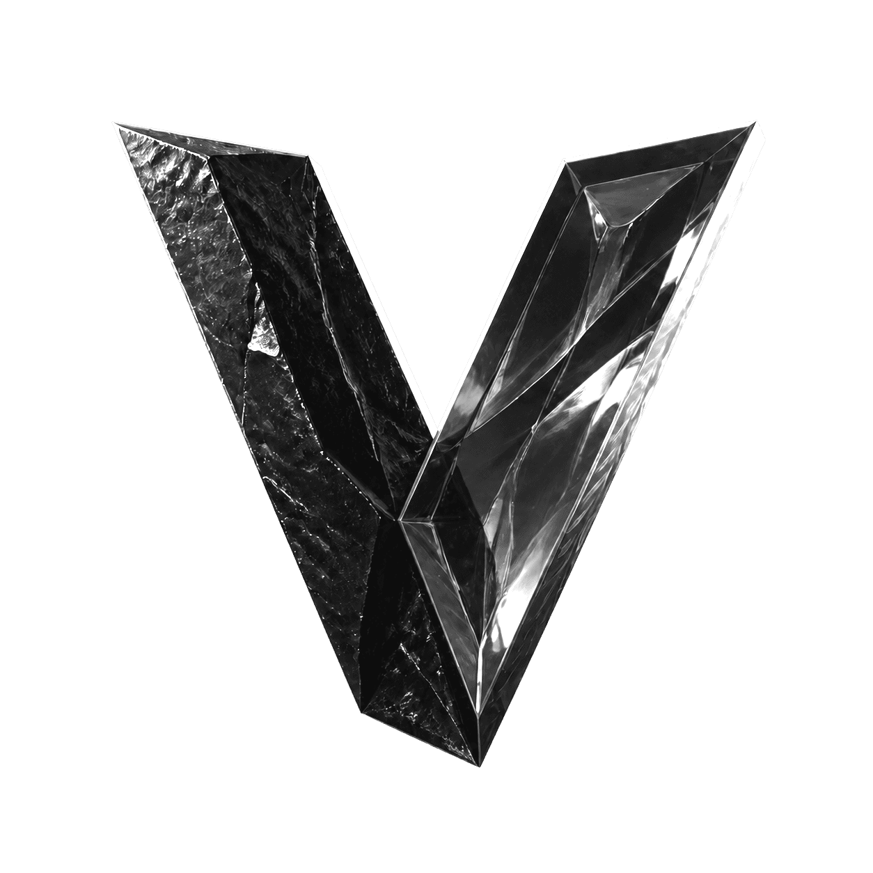 Logo VANTA en cristal